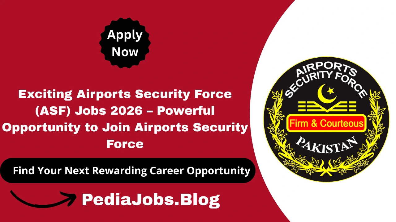 Exciting Airports Security Force (ASF) Jobs 2026 – Powerful Opportunity to Join Airports Security Force