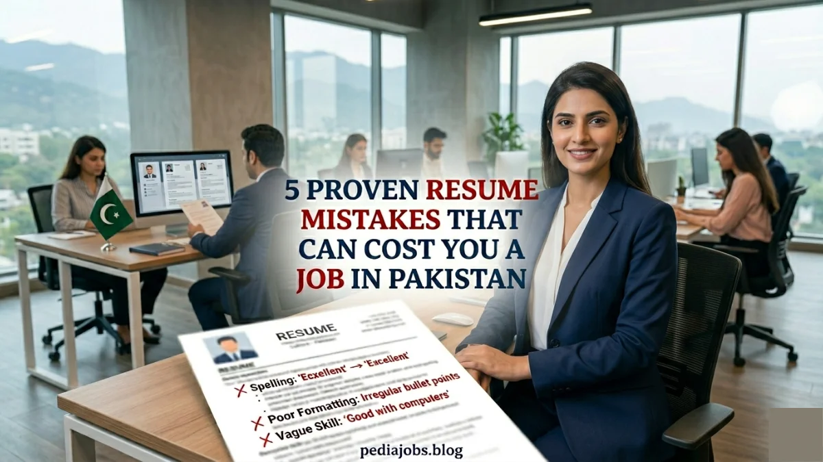 5 Proven & Powerful Resume Mistakes Hurting Successful Careers in Pakistan